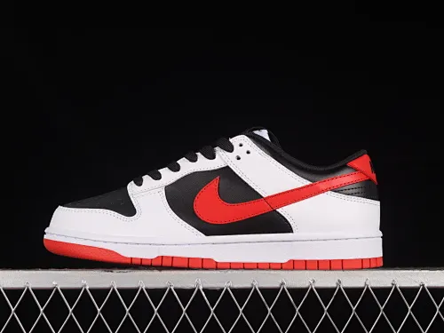 All categories Nk SB Dunk series Nk SB Dunk Low low-top sneakers Nk Dunk Low white, black and red color matching SB low-top sports and leisure sneakers FD9762-061